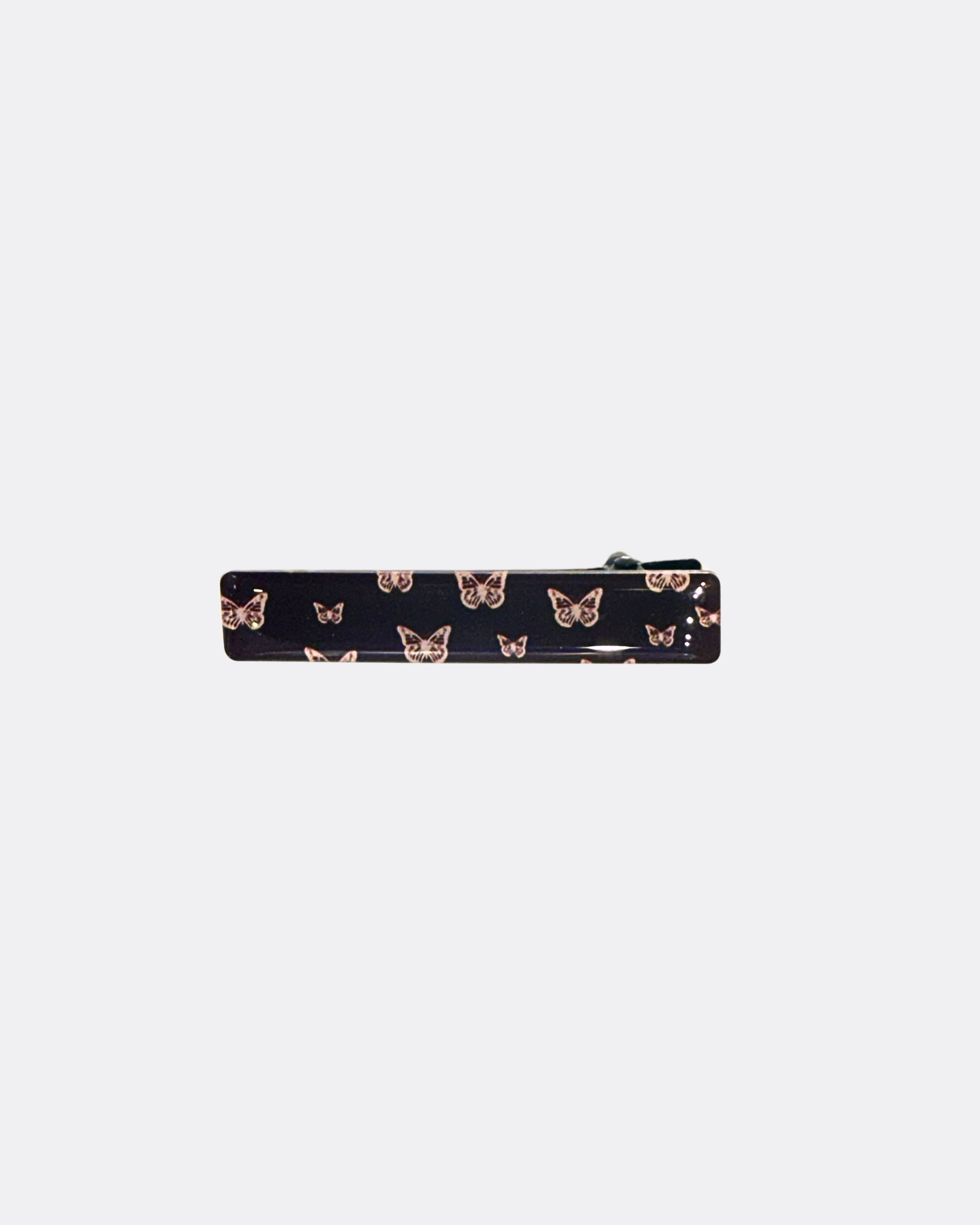 Butterfly Pattern Slim Bar Hair Clip