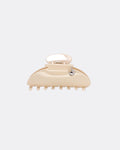 Glossy Curve Drop Charm Hair Claw Clip