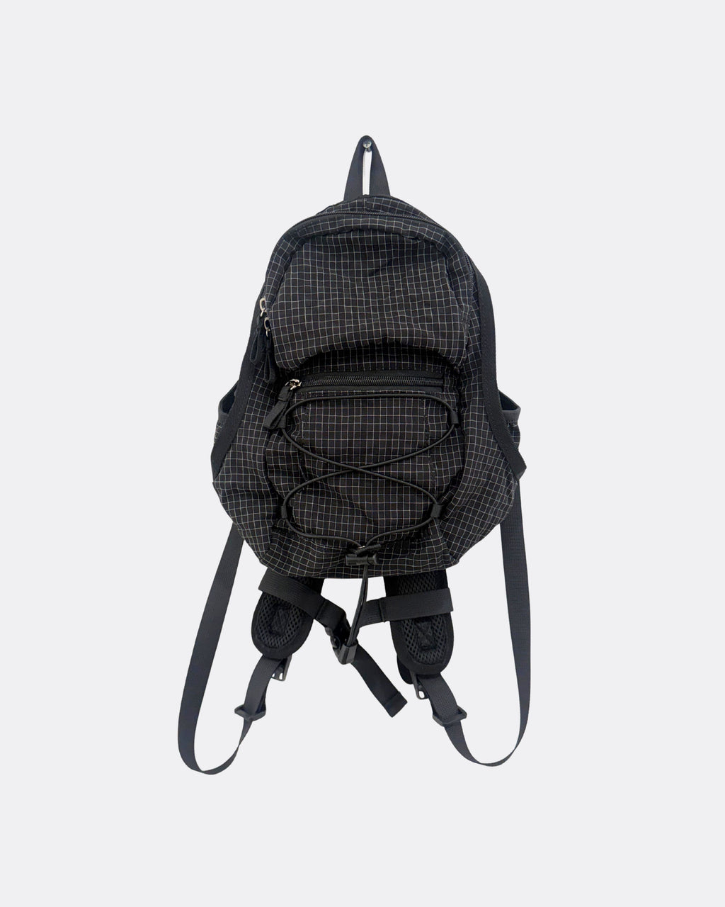 Soft Grid Gorp-Core Mini Trail Backpack with Bungee System