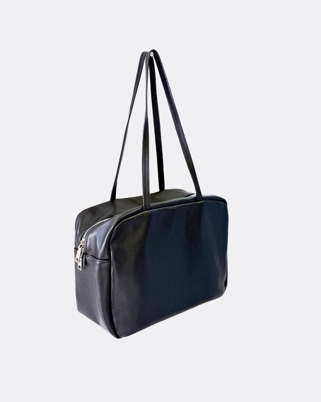 Soft Structure Minimal Square Shoulder Bag
