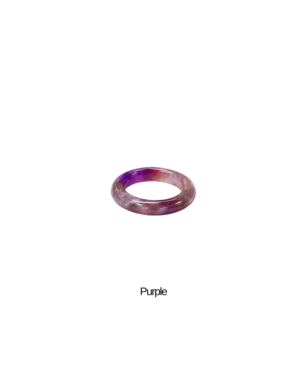 Traditional Korean Ok(옥)반지 Natural Stone Jade Ring