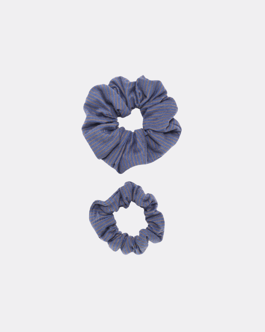Soft Rib Stripe Everyday Scrunchie Set