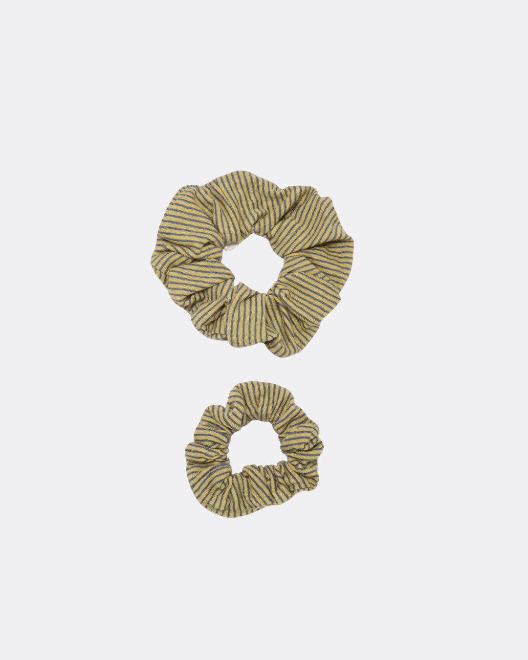 Soft Rib Stripe Everyday Scrunchie Set