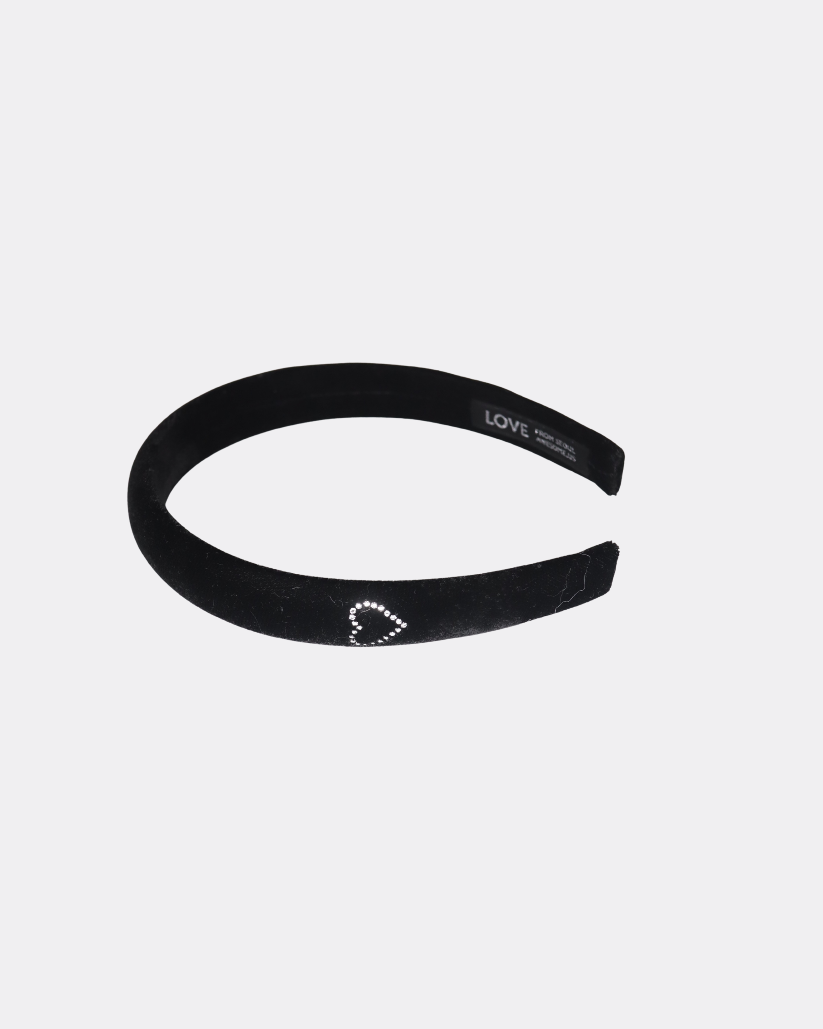 Velvet Heart Accent Headband