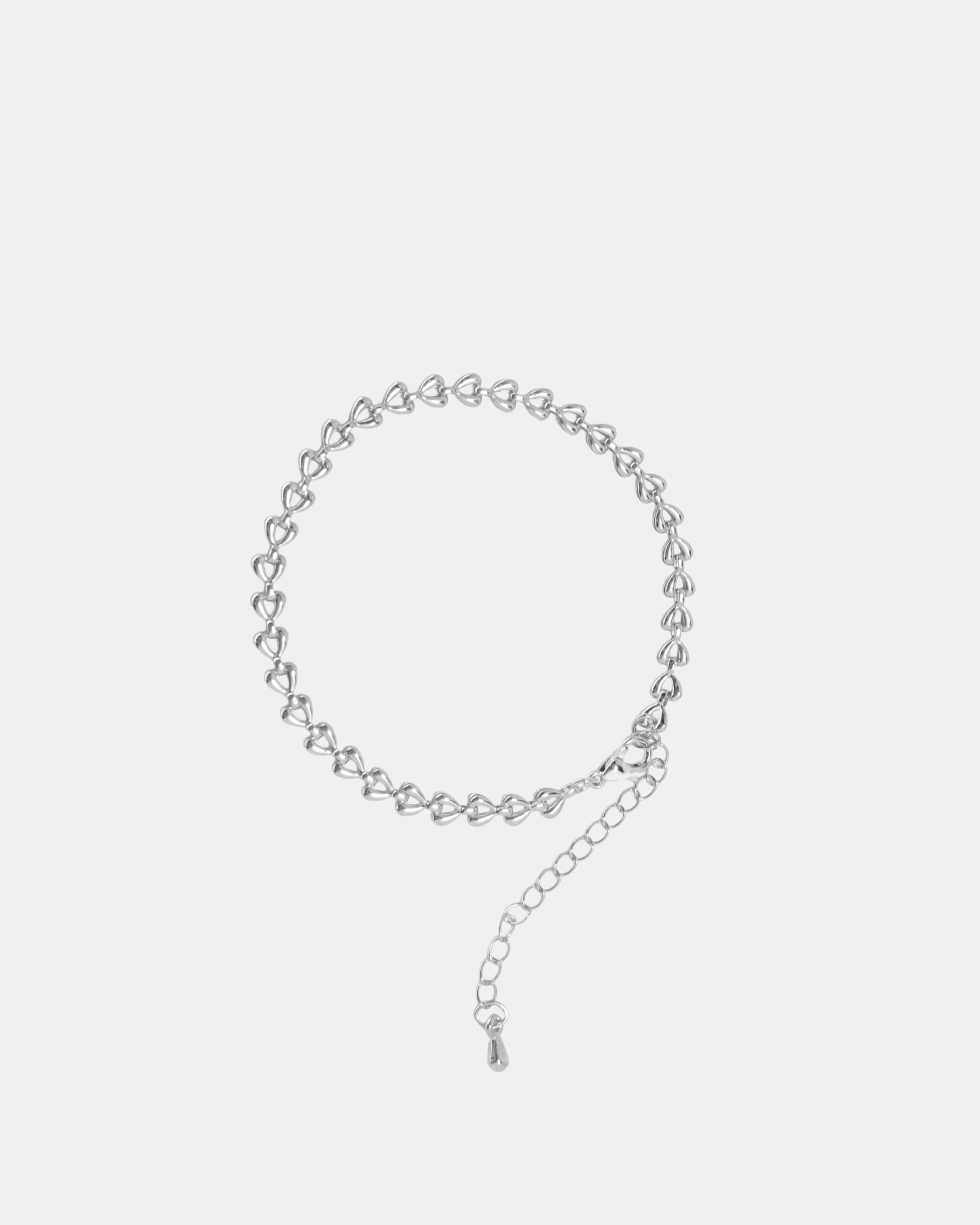 Heart Link Chain Bracelet