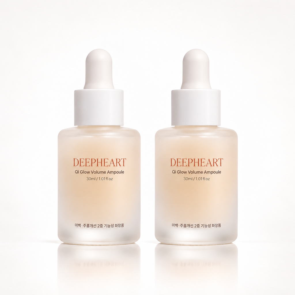 Qi Glow Plumpy All-In-One Care Ampoule | DEEPHEART