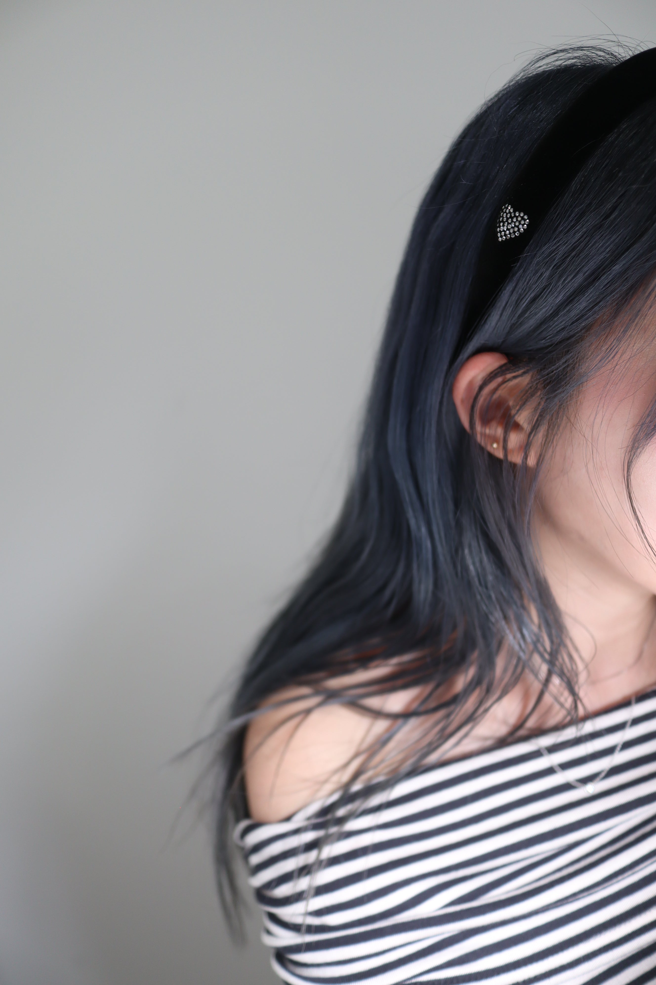 Velvet Heart Accent Headband