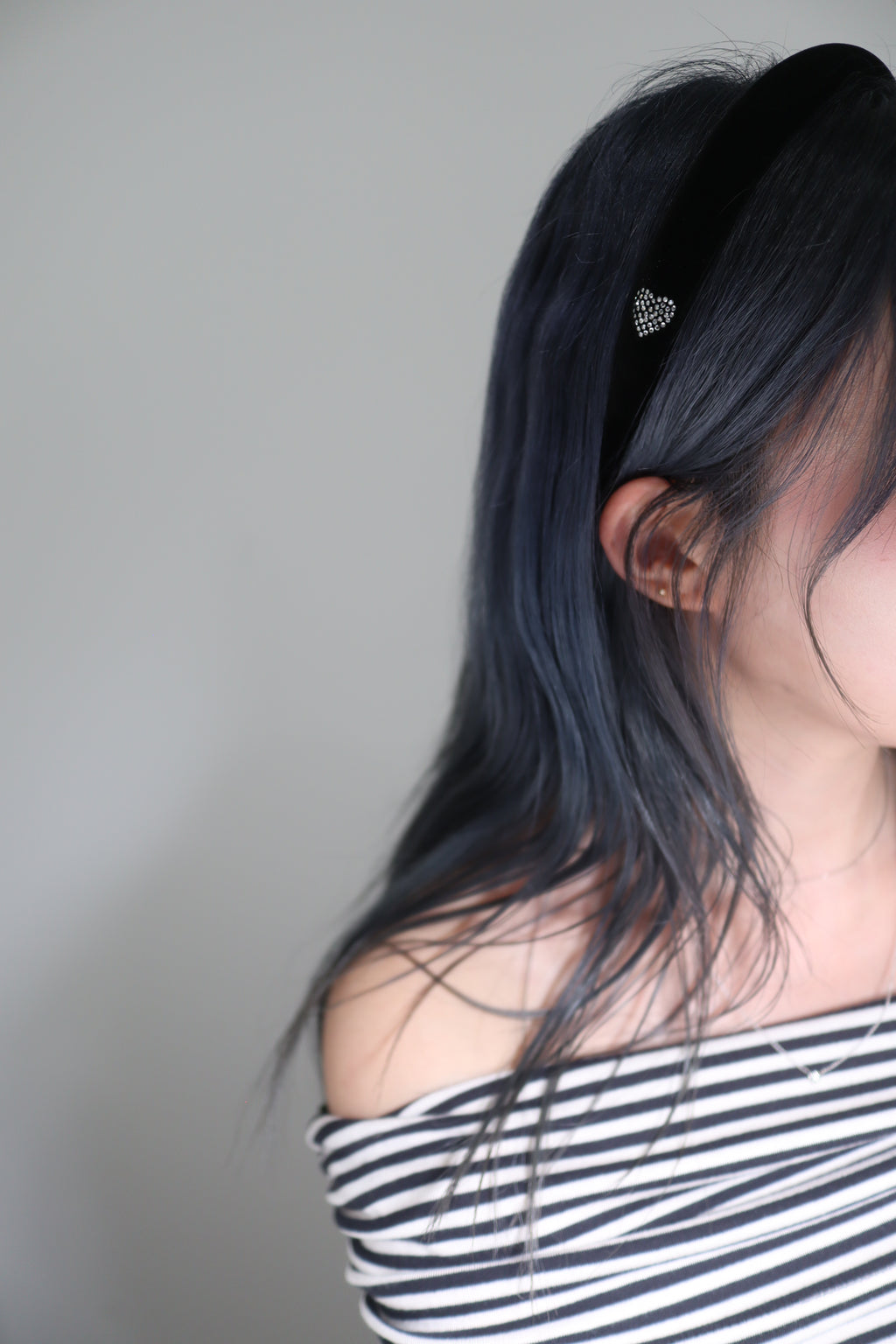 Velvet Heart Accent Headband