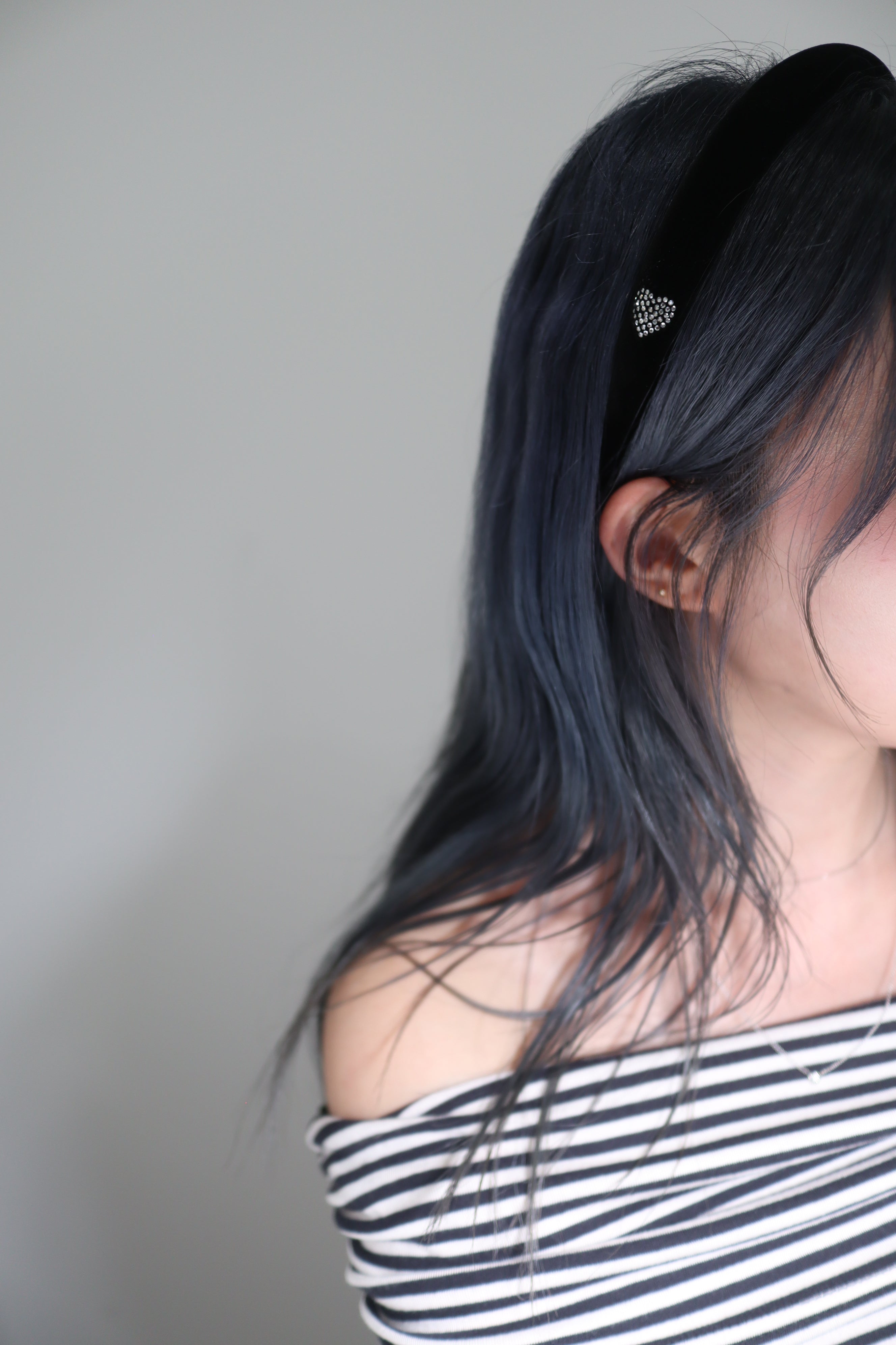 Velvet Heart Accent Headband